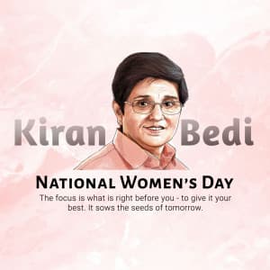 National Women's Day graphic