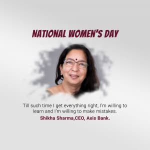 National Women's Day image