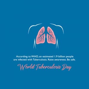 World Tuberculosis (TB) Day advertisement banner