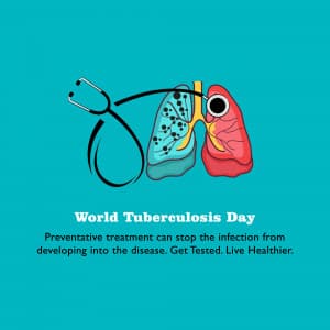 World Tuberculosis (TB) Day greeting image