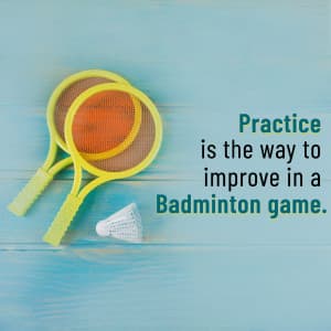 Badminton image