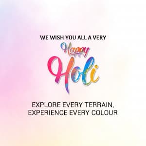 Happy Holi greeting image