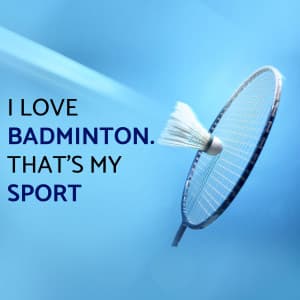 Badminton Instagram banner