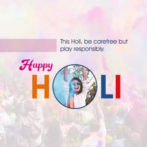 Happy Holi poster