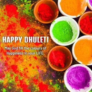 Happy Dhuleti graphic