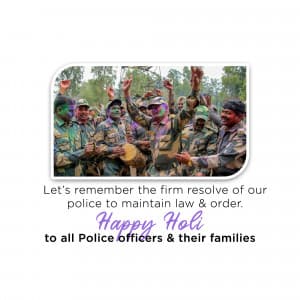 Army and Police poster