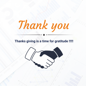 Financial Year Thank You advertisement banner