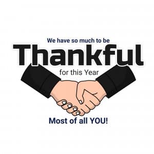 Financial Year Thank You greeting image