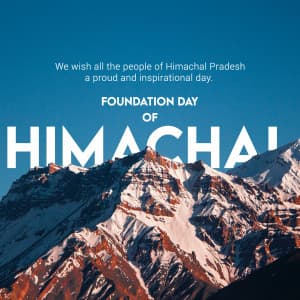 Himachal Pradesh Foundation Day image