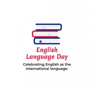 English Language Day graphic