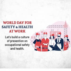 World Day for Safety & Health at Work ad post