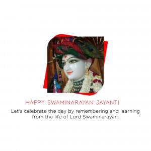 Swaminarayan Jayanti festival image