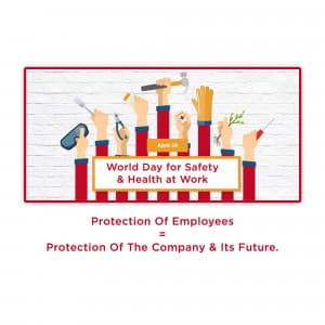 World Day for Safety & Health at Work greeting image