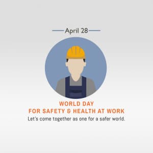 World Day for Safety & Health at Work creative image