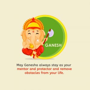 Ganeshji Instagram flyer