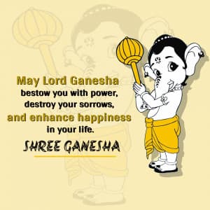 Ganeshji Social Media poster