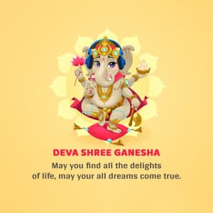 Ganeshji facebook ad banner