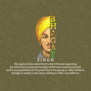 Bhagat Singh facebook banner