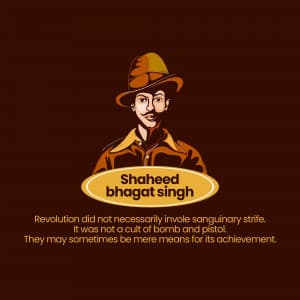 Bhagat Singh Instagram Post