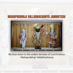 Mahaprabhuji Janmotsav poster