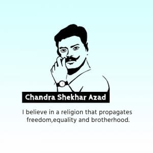 Chandra Shekhar Azad whatsapp status poster