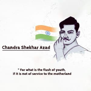 Chandra Shekhar Azad Facebook Poster