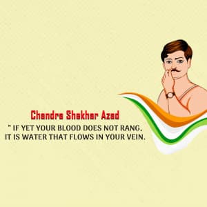 Chandra Shekhar Azad facebook ad banner