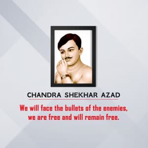 Chandra Shekhar Azad facebook banner