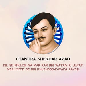 Chandra Shekhar Azad template