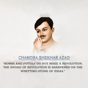 Chandra Shekhar Azad flyer
