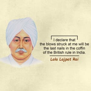 Lala Lajpat Rai facebook banner