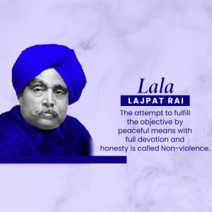 Lala Lajpat Rai flyer