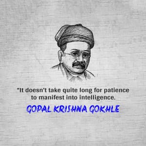 Gopal Krishna Gokhale template