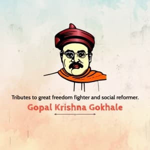 Gopal Krishna Gokhale post