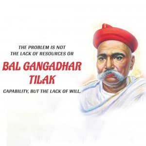 Bal Gangadhar Tilak Instagram Post