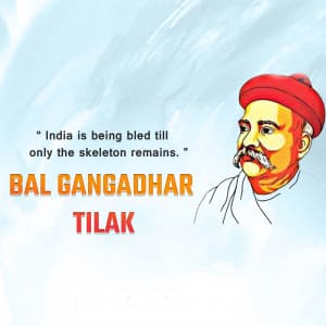 Bal Gangadhar Tilak Social Media post