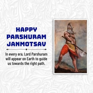 Parshuram Jayanti advertisement banner