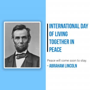 International Day of Living Together in Peace festival image