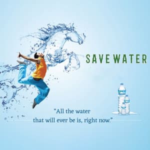 Save Water Instagram Post