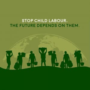 Child Labour Facebook Poster