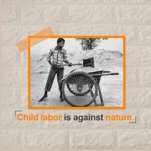 Child Labour flyer