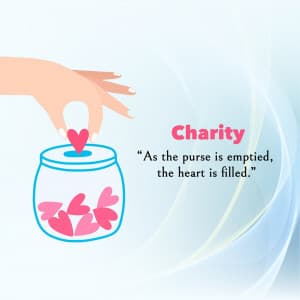 Charity poster