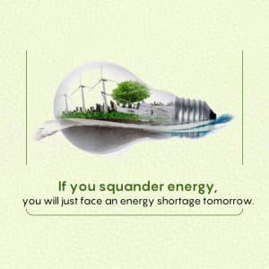 Save Energy Instagram Post