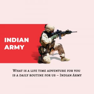 Indian Army creative image