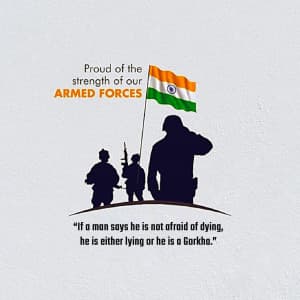 Indian Army Facebook Poster