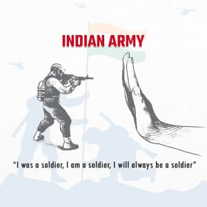 Indian Army poster Maker