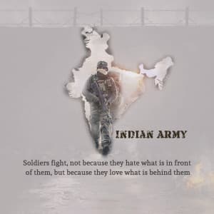 Indian Army illustration