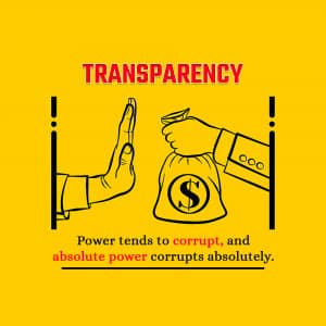 Corruption Instagram banner
