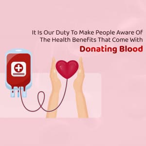 Blood Donation Instagram Post