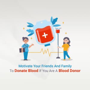 Blood Donation poster Maker